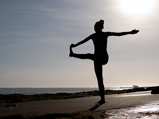 Healthy lifestyle coaching session