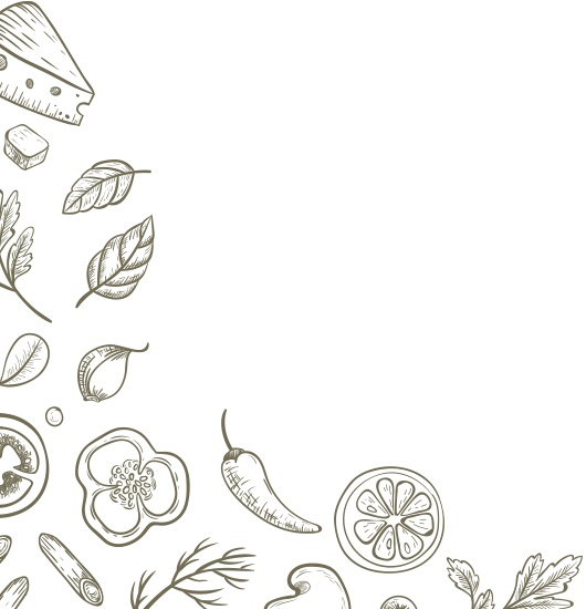 Decorative testimonial background pattern